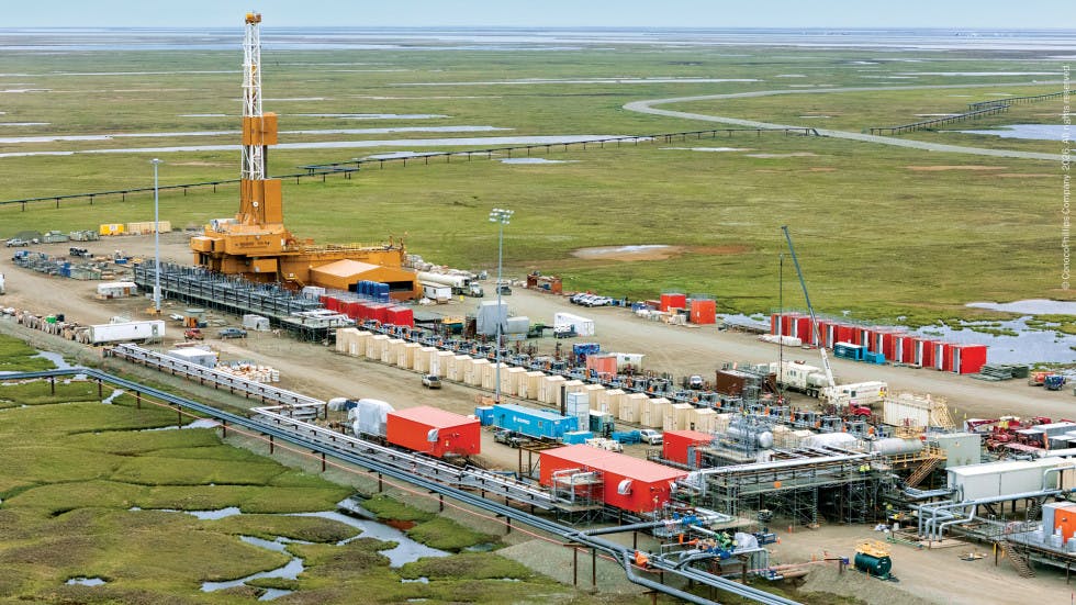 Alaska oil and gas development.