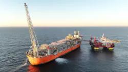 Skarv FPSO offshore Norway.