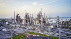 A panoramic view of installations and eqiupment at Citgo's refinery in Lake Charles, La.
