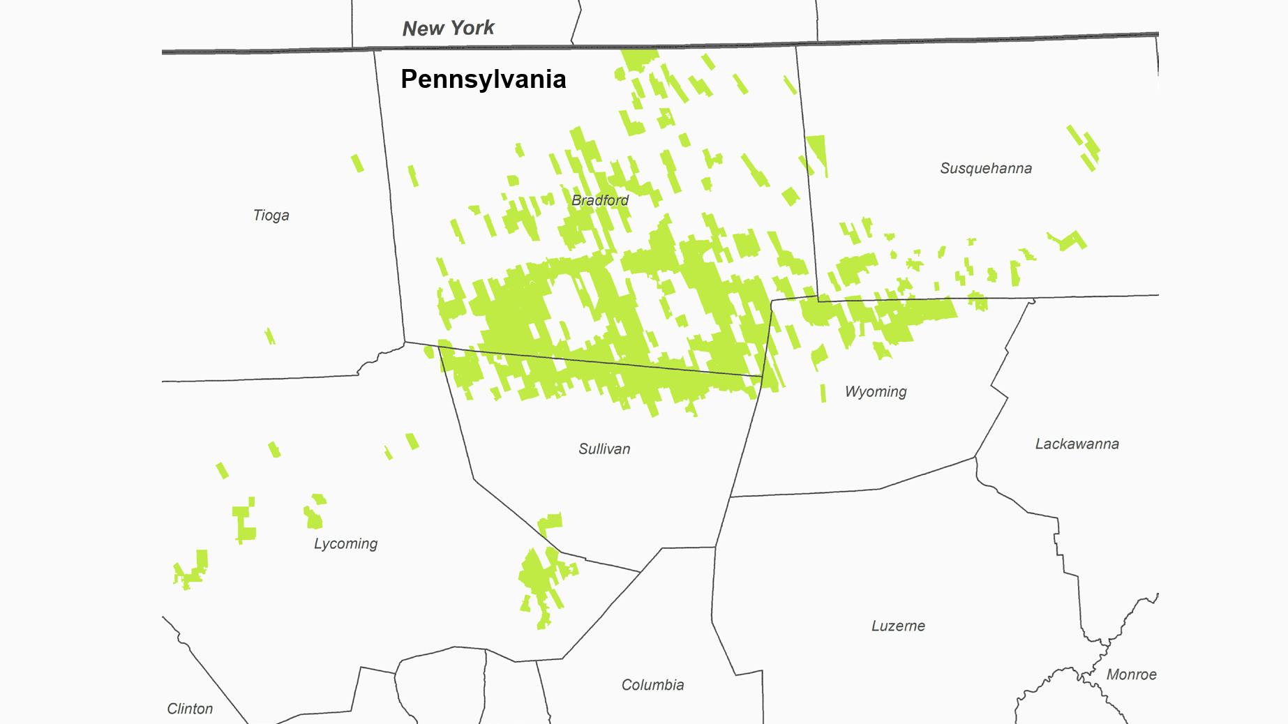 Chord Energy Marcellus non-op acreage
