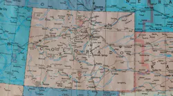 Colorado map