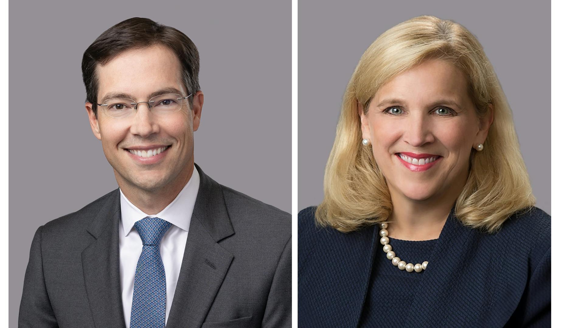 From left: Jeff Hibbard, Ann Janseen