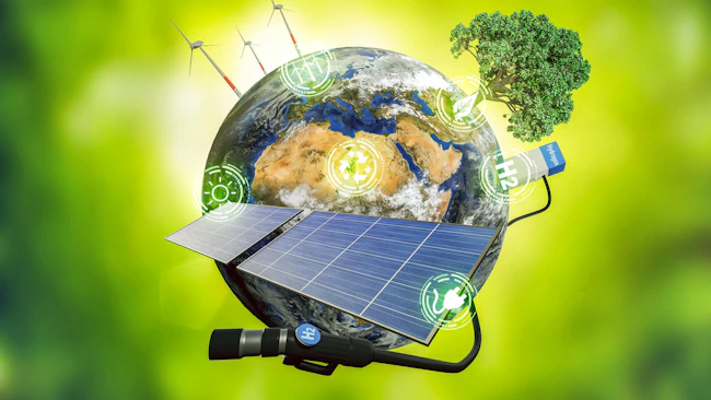 Illustration representative of alternative energies