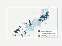 Devon-owned minerals enhance Crescent Royalties through greater scale, operatorship, and development visibility.