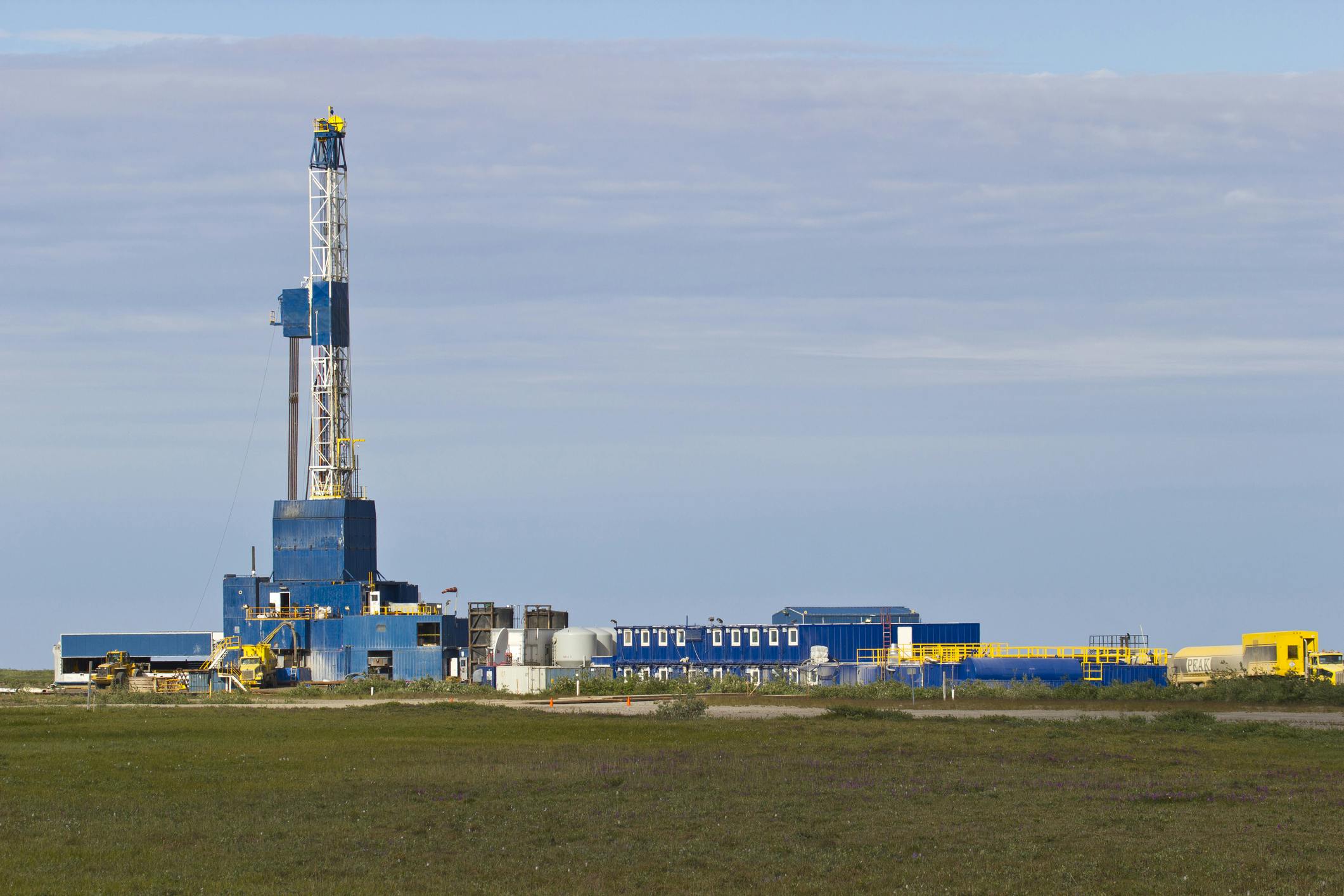 US drilling rig
