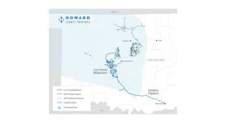 Map showing HEP and Iron Horse assets in US Midcontinent